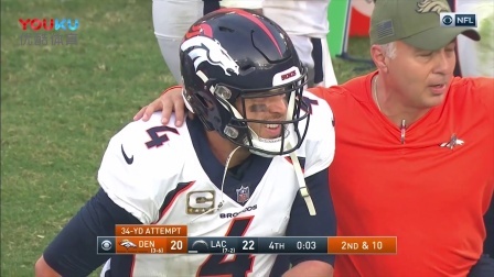 【NFL第11周比赛集锦】野马23-22闪电