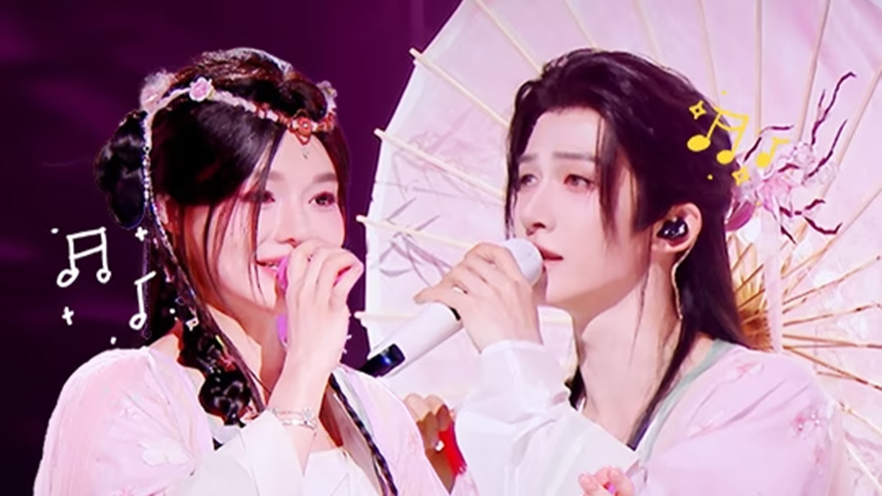 天赐的声音第7季 第5期纯享：黄霄雲刘宇《西厢寻他》国风舞台封神