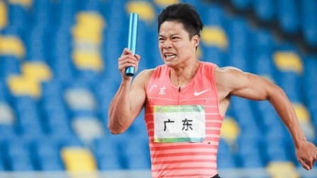 只差0.001秒！苏炳添200米接力摘银 山东破亚洲纪录夺冠