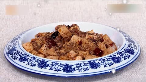 升级版麻婆豆腐麻香翻倍 椒盐麻饼简单方便又美味