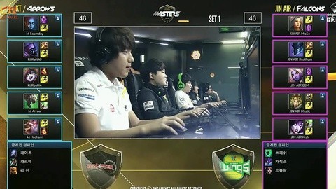 ogn大师赛 0501 KT vs JinAir 第一场