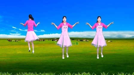 流行DJ广场舞及教学 第三季 广场舞《草原情哥哥》32步，正背面演示+分解