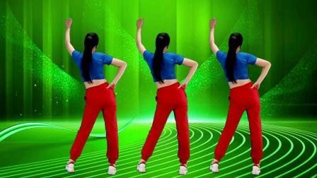 零基础健身操《漂亮小妹》背面演示