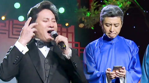 戴玉强献唱《龙的传人》 周炜演绎父子情