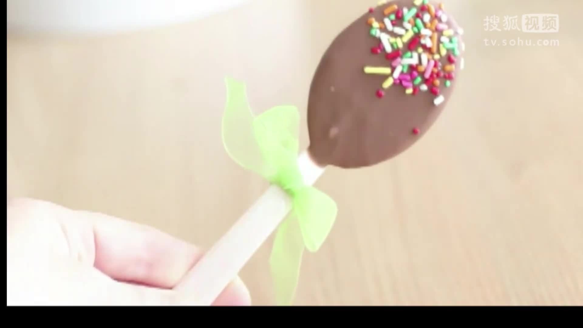 美&middot;食 花生巧克力酱汤匙，把美食做成礼品送给朋友