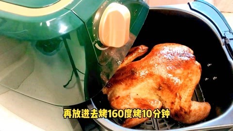 梁小轩和轩妈试吃各种美食 自制脆皮烤鸡