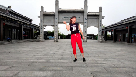 经典纯音乐《又见山里红》广场鬼步舞，飘逸好看