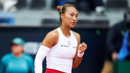 【全场回放】郑钦文1-2高芙 2025WTA罗马公开赛半决赛