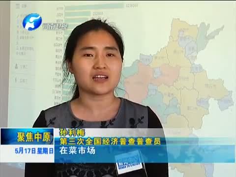 聚焦中原 《聚焦中原》 20150517 第三次经济普查摸清河南家底