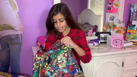 阿曼达为返校做准备