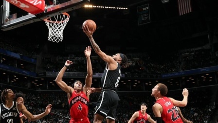 2021-2022赛季NBA集锦 NBA-杜兰特34+13+11 米尔斯30分篮网加时险胜猛龙