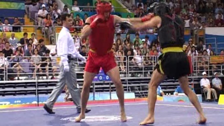 尘封赛事 北京2008武术散打比赛 男子项目 04 决赛 003
