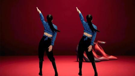 动感流行舞，广场舞《后海姑娘》背面演示