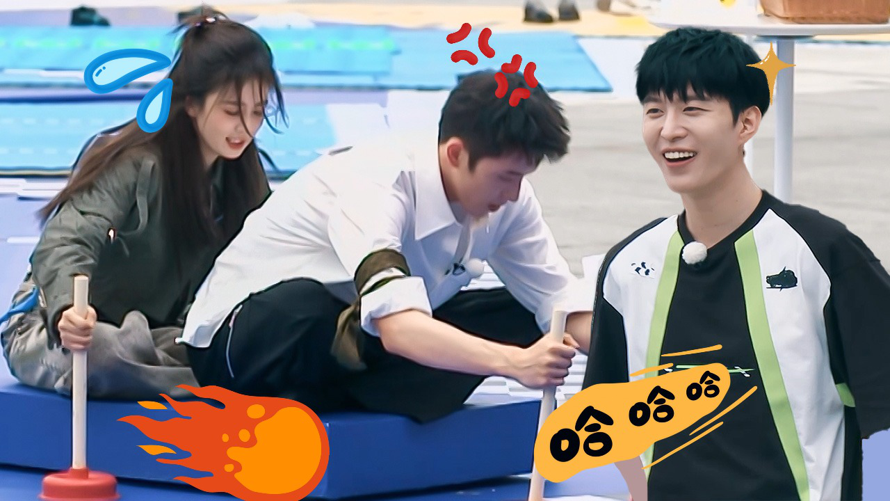 奔跑吧 第8季 第3期加更：敖瑞鹏秀八块腹肌遭范丞丞质疑