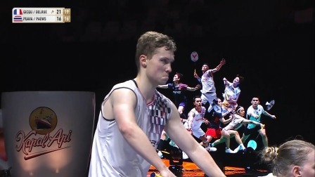 【赛事精华】混双决赛吉凯尔/德尔吕2-0德差波/苏皮萨拉