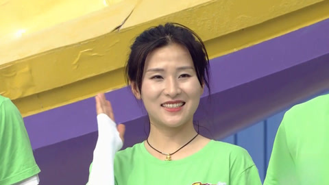 美女宝妈来闯关 绿色战队成功晋级