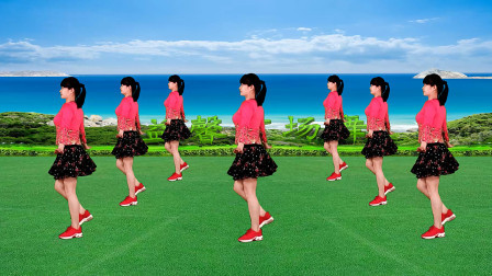 《天蓝蓝》凤凰传奇经典歌曲，好听；简单的32步