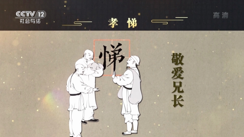 《法律讲堂(文史版)》 20210301 法说孝文化·兄弟情义