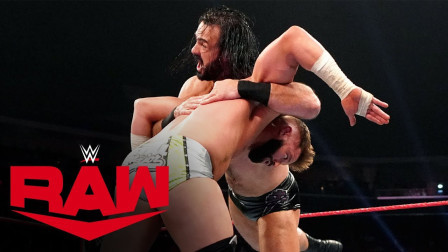 WWE RAW 2019 【RAW 12/23】麦金泰尔二发砍刀脚
