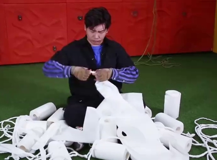 新闻大求真 卫生纸可用来制作绳子吗？