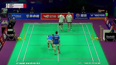 【全场回放】汤杯B组 德国VS捷克 男双：诺依曼/塞德尔2-0门德雷克/斯韦达