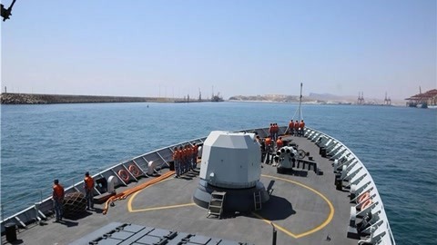 鹰眼战情室 东方大国舰艇驶入波斯湾