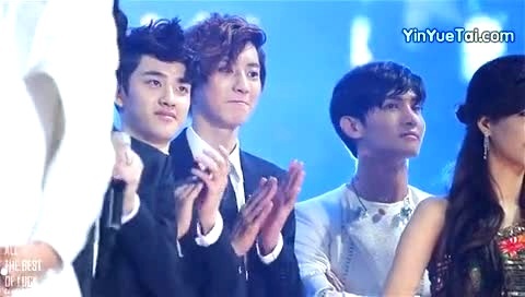EXO 终场 DreamConcert 主灿烈 饭拍版 12/05/12-EXO-K