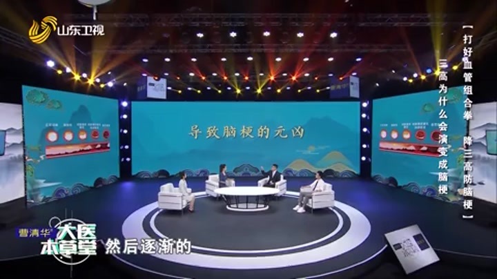 大医本草堂 打好血管组合拳 降三高防脑梗