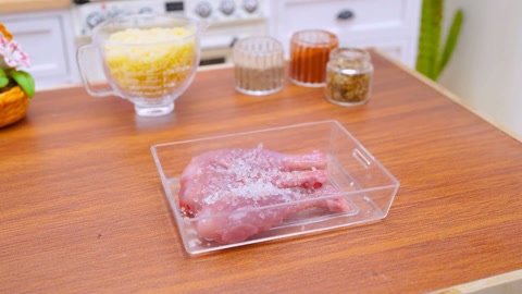 炸鸡和薯条