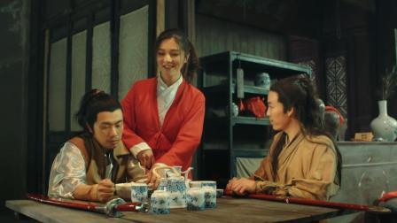 江湖浪子来到红衣寡妇的店