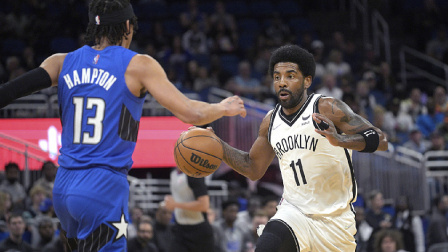 2021-2022赛季NBA集锦 欧文60分生涯新高杜兰特19+7 篮网狂胜魔术42分迎4连胜