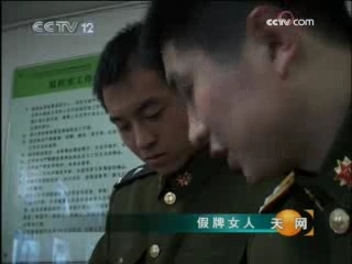 天网 假牌女人