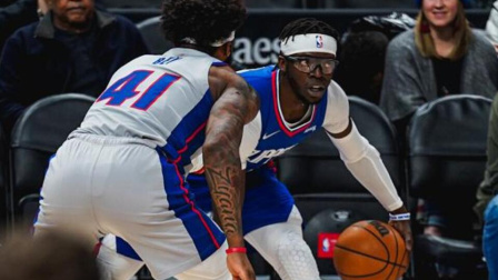 2021-2022赛季NBA集锦 小莫里斯31+7坎宁安23+10 快船逆转活塞