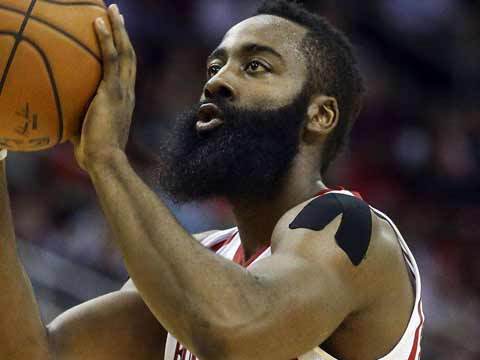 NBA最前线 [NBA最前线]20190110 哈登火箭时期50佳球