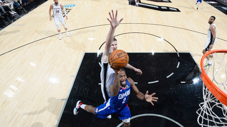 NBA流言收割机 伦纳德23中8乔治11中2 快船客场不敌马刺