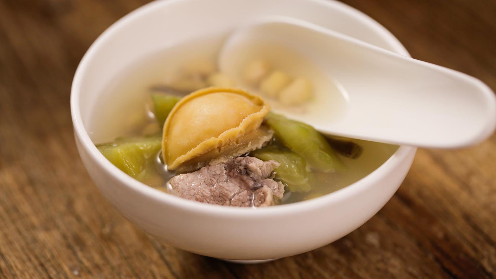 达人厨房 美食台｜石斛苦瓜炖鲍鱼