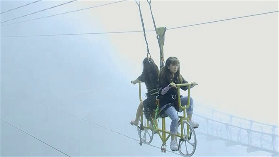 夏季避暑 安吉·空中自行车