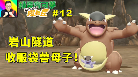 收服超强宝可梦袋兽！岩山隧道里面像是迷宫！