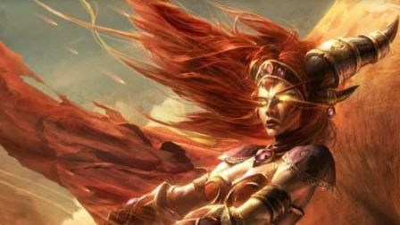 红龙女王阿莱克丝塔萨