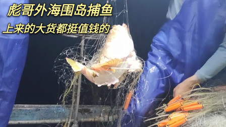南澳岛赶海日记 彪哥在外海围岛捕鱼，一连上了数条大货，而且都是比较值钱的