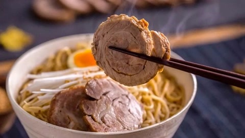 达人厨房 有叉烧肉 煮什么面都好吃！