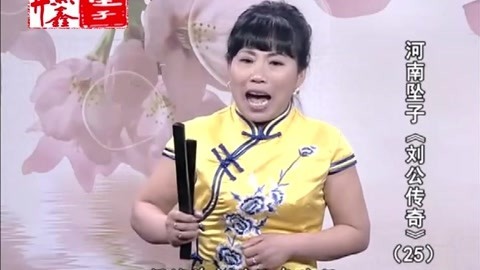 河南坠子 坠子《刘公传奇》胡银花