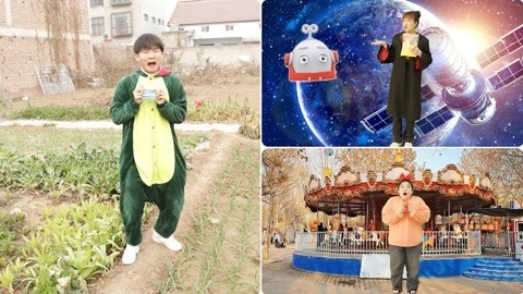 美女家务事 假如粘土可以带我们去任何地方，小晴竟被带到了外太空，太厉害了