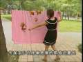 夕阳红 晾晒被单吹不跑9/16/2009