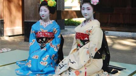 聊斋怪谈 日本传统艺伎的妆容 化完之后 让你眼前一亮