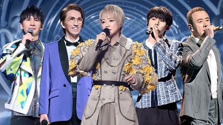 张淇萧敬腾获金声拍档