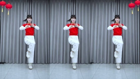 广场舞《欢天喜地迎新年》喜庆洋洋满人间，新春快乐