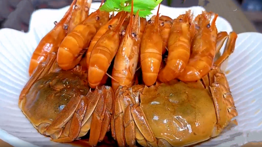 人气美食 伏天餐桌必备 本帮熟醉虾蟹