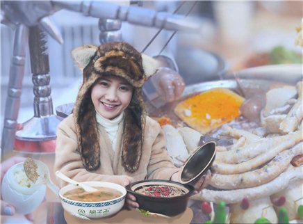 密子君 在零下10度把新疆美食吃遍