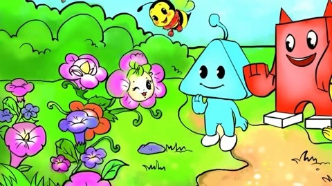 积木宝贝闯世界 第3季 花园里的牵牛花宝宝